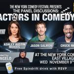 The New York Comedy Festival Presents the Panel Discussions: Actors in Comedy