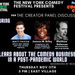 The New York Comedy Festival Presents the Creator Panel Discussion ft. Matt Pavich, Joanna Briley, Matthew Salacuse